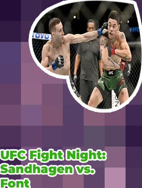 Ufc fights tomorrow odds